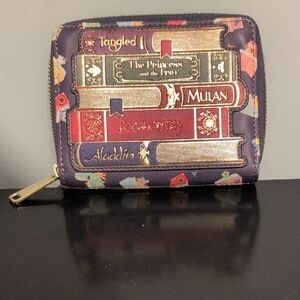 Disney Purple Book Design Women's Wallet